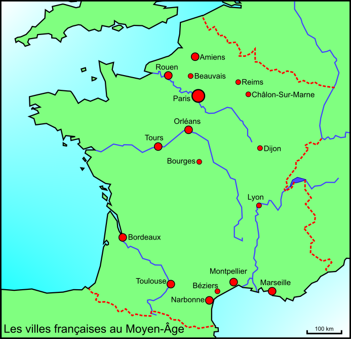 Villes au Moyen Âge